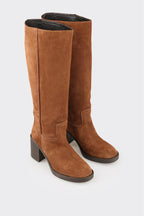 Tan Leather Women's Tall Boot