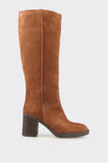 Tan Leather Women's Tall Boot