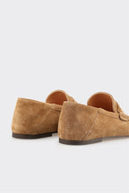 Tan Leather Women's Casual Shoe