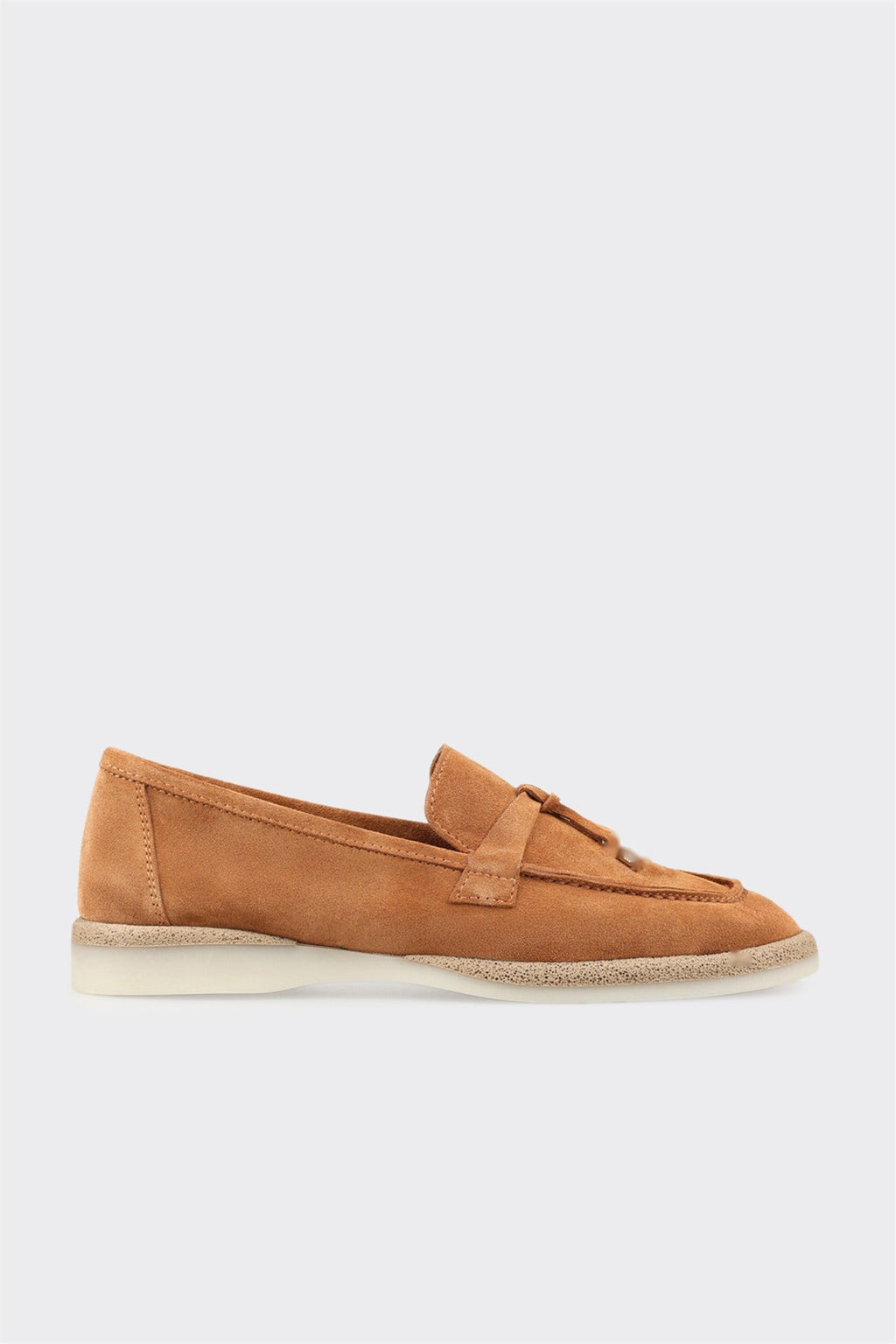 Tan Leather Women's Casual Shoe