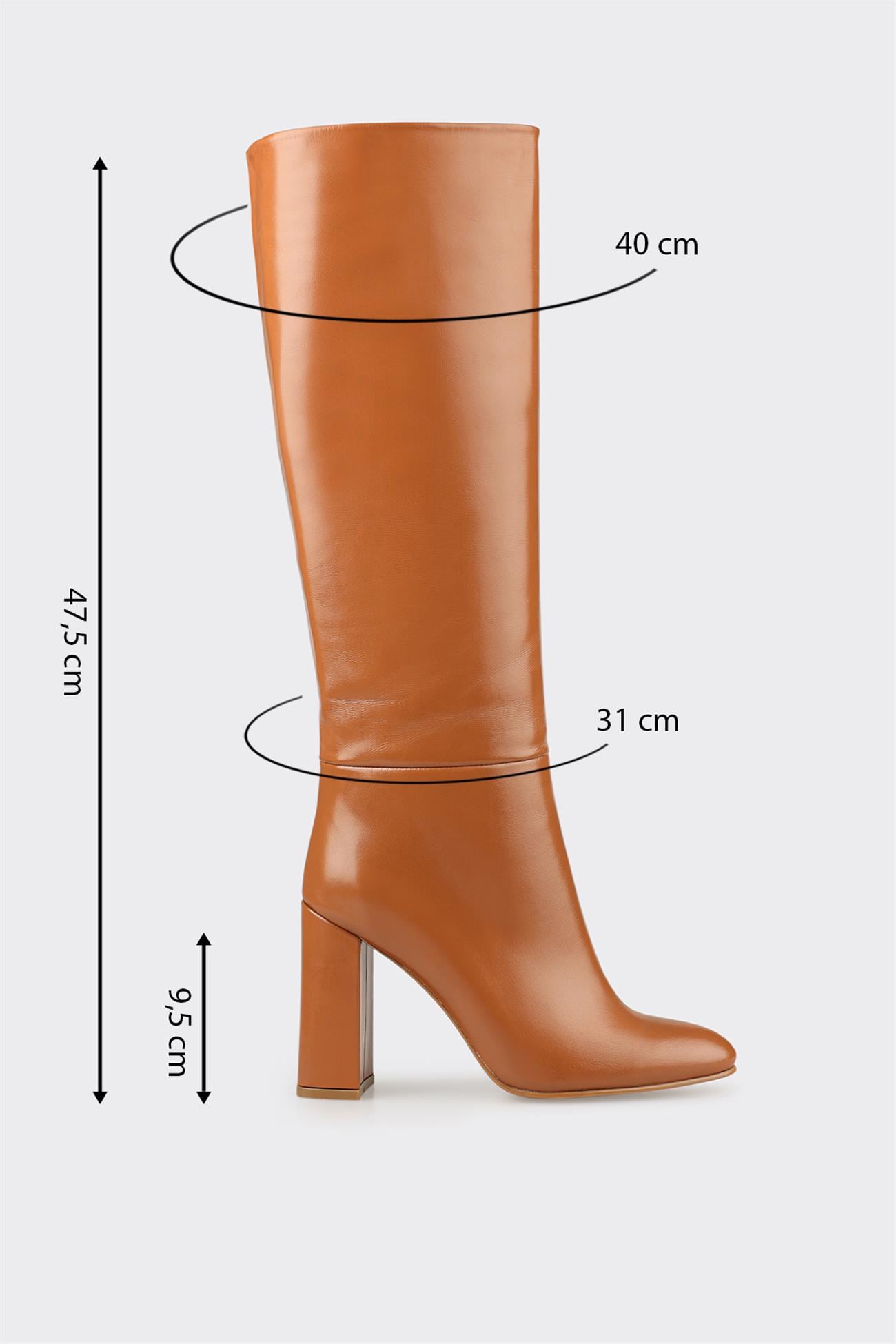 Tan Leather Women's Heellu Tall Boot