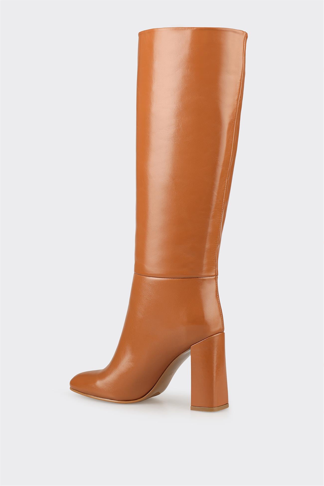 Tan Leather Women's Heellu Tall Boot