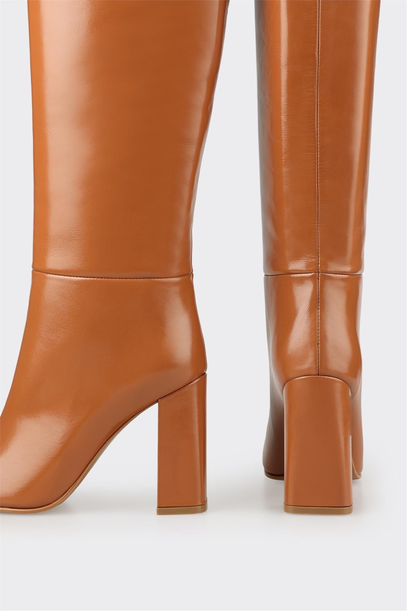 Tan Leather Women's Heellu Tall Boot