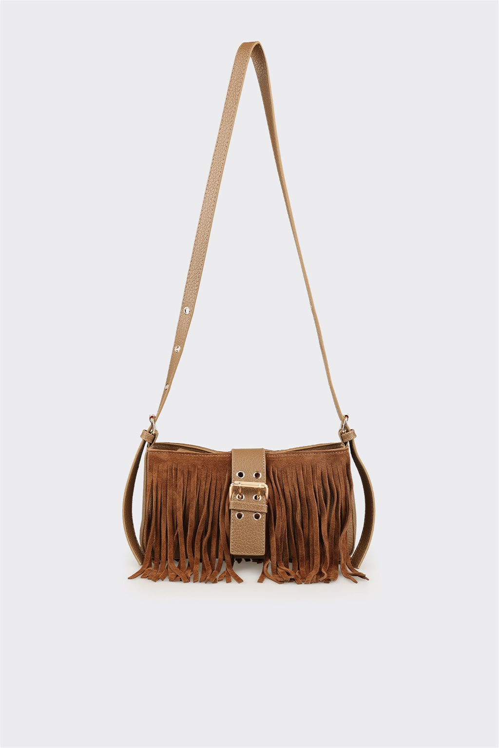 Tan Women's Mini Crossbody Bag
