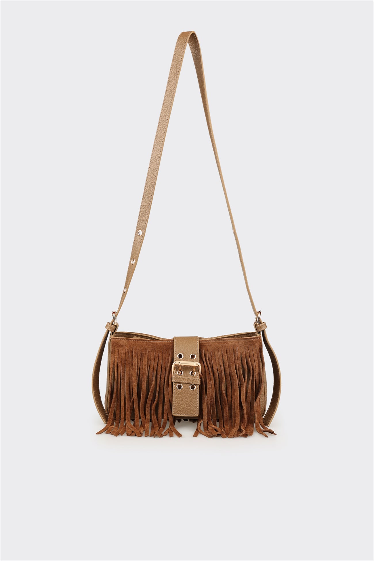 Tan Women's Mini Crossbody Bag