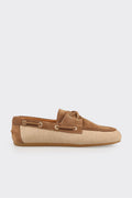 Taupe Leather Women's Casual Shoe