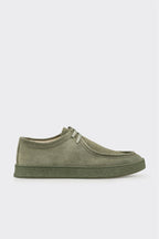 Green Leather Men's Sneaker
