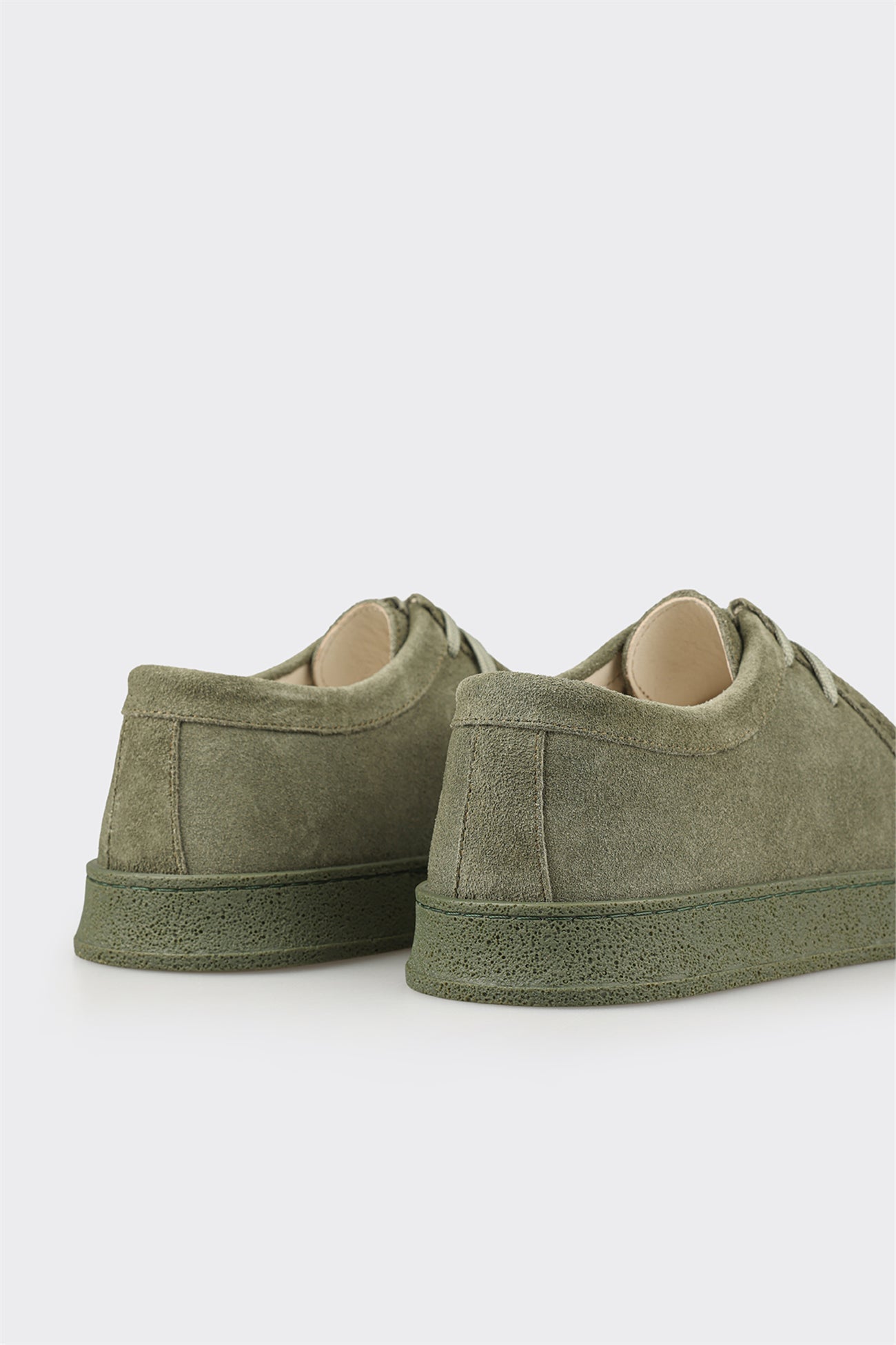 Green Leather Men's Sneaker