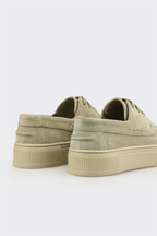 Green Leather Women's Sneaker